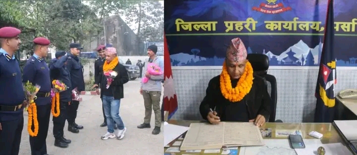 एसपी गौतम मिश्रले सम्हाले पर्सा प्रहरीको कमाण्ड