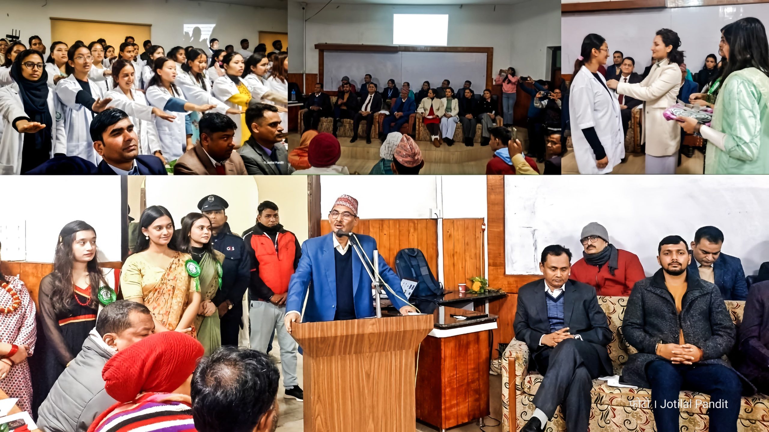 नेशनल मेडिकल कलेजमा स्वागत तथा अभिमुखकरण कार्यक्रम सम्पन्न