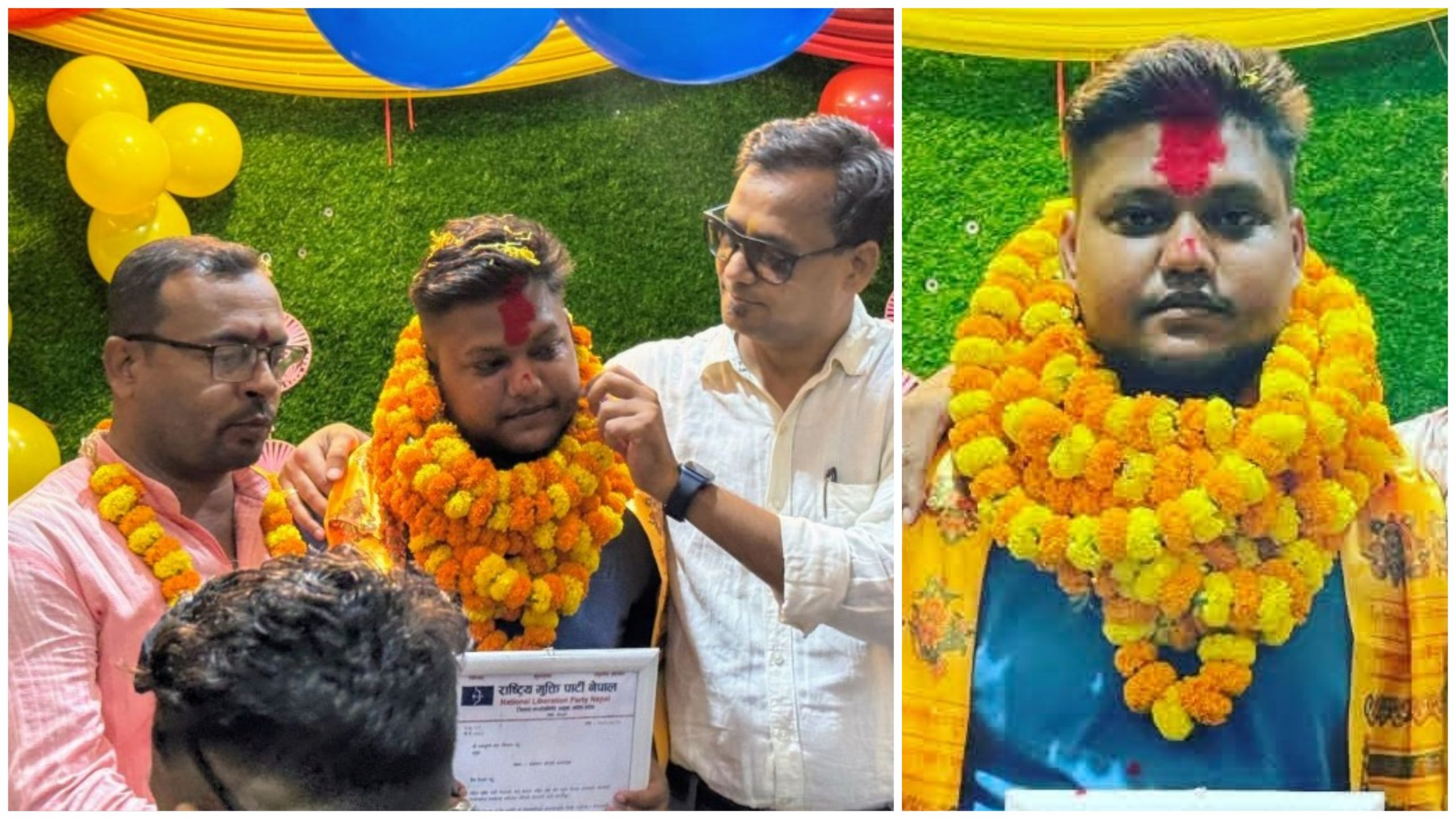 राष्ट्रिय युवा मंच धनुषा अध्यक्षमा किसन साह मनोनीत