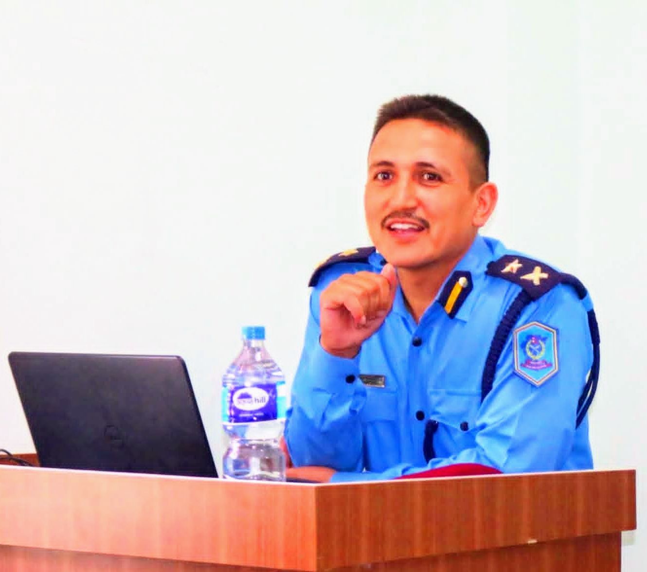 प्रधानमन्त्री सुशीलाको पीएसओमा डीएसपी निशान थापा