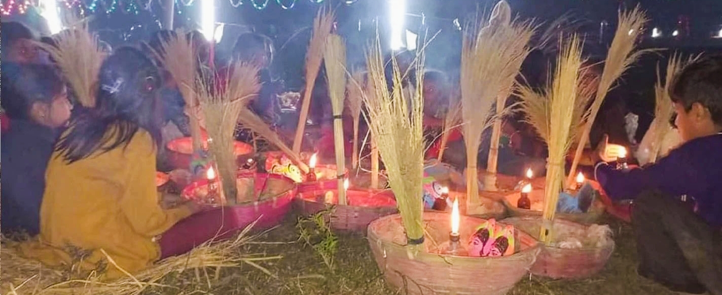 सामाचकेवा पर्वको समापन गर्दै मिथिलानी