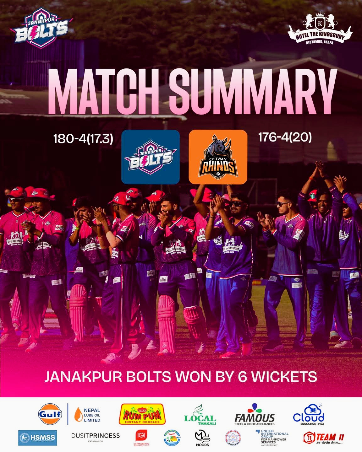 जनकपुर बोल्ट्सको ‘प्लेअफ’ पुग्ने आशा जीवितै छ : अनिल साह