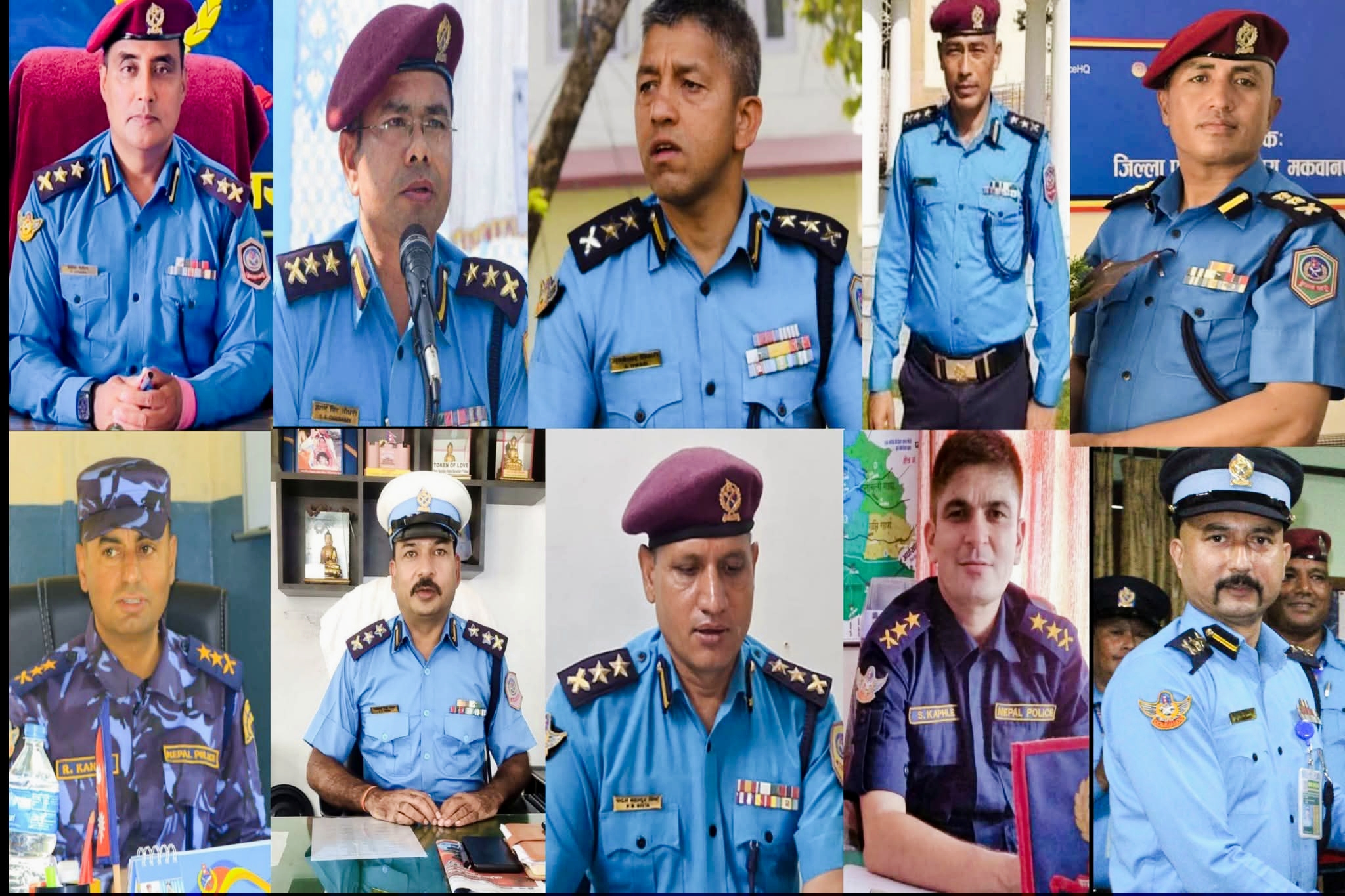 नेपाल प्रहरीका १० एसपी एसएसपीमा बढुवा सिफारिस (सूचीसहित)