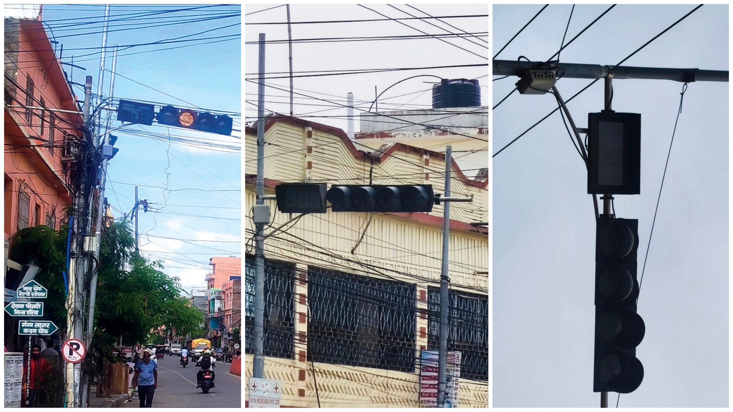जनकपुरधाममा लाखौँको ट्राफिक लाइट थन्कियो, भ्रष्टाचार भएको आशंका
